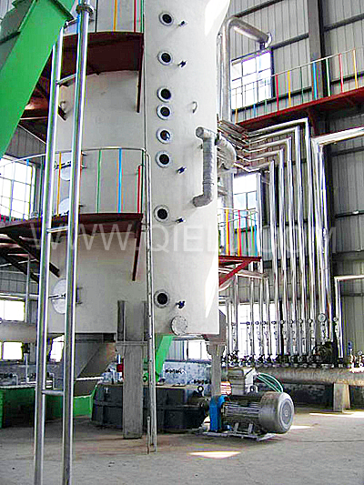 湿粕蒸脱工程(图1)