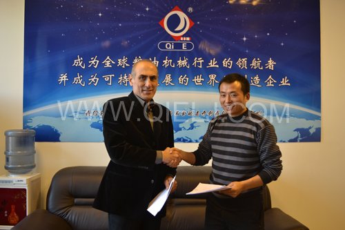 黎巴嫩客户250吨葵花籽预榨浸出生产线(图2)