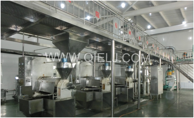 茶籽油精炼设备 冷榨山茶籽油成套设备(图3) 茶籽油精炼设备 冷榨山茶籽油成套设备(图3)