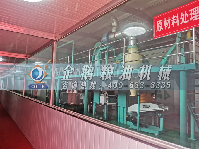 企鹅机械提供全套花生油提取设备，服务周到获称赞(图3)