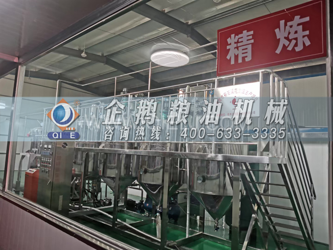 企鹅机械提供全套花生油提取设备，服务周到获称赞(图4)